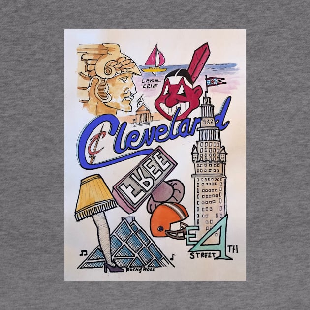 All Things Cleveland by Darrell T Smith Art & Design